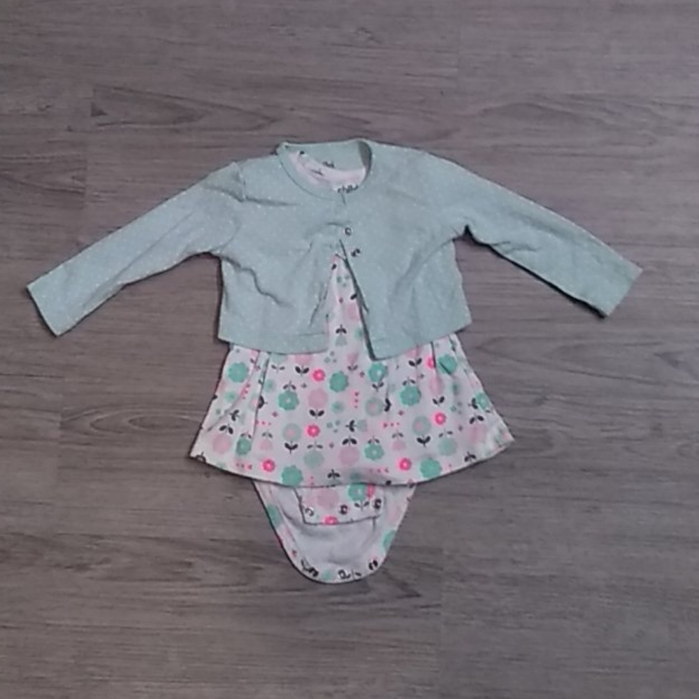Onesie dress and matching jacket